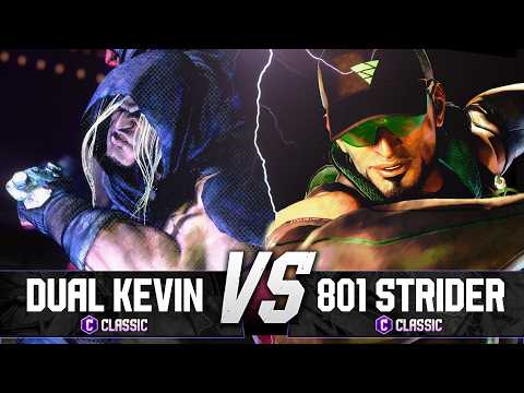 SF6 Dual Kevin (Rashid) vs 801 Strider (M.Bison) Street Fighter 6