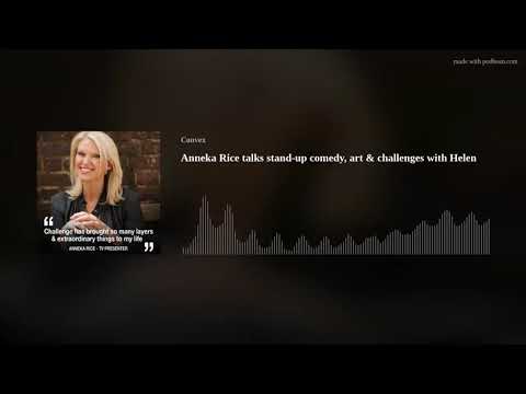 Anneka Rice talks stand-up comedy, art & challenges with Helen
