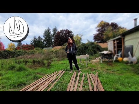 Slats Only! Customizing Our V-Berth #sailboatrefit