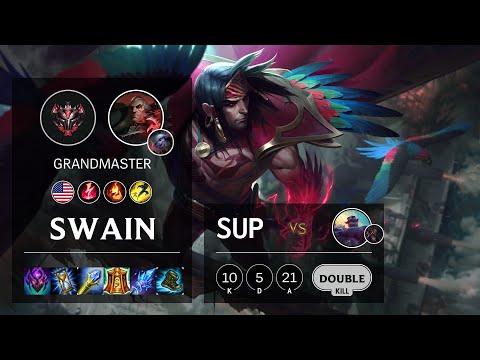 Swain Support vs Braum - NA Grandmaster Patch 10.14