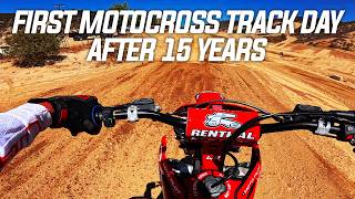 Ex-Pro Motocross Racer hits the MX Track after 15 years