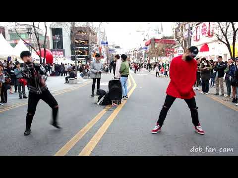 180331 디오비 DOB 신촌공연 / GOT7 (갓세븐) - 하지하지마 + hard carry (하드캐리)