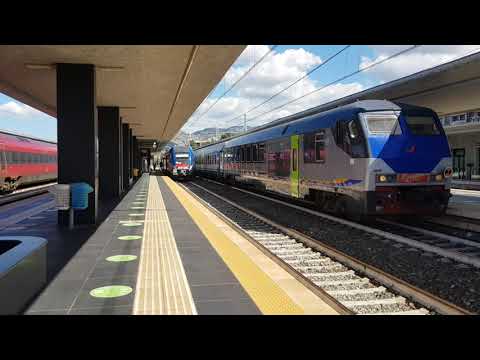 Treno Regionale+Locomotore E464.344 Regionale 21960 Reggio di Calabria Centrale-Melito di P.S.
