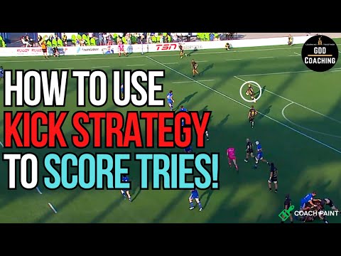 Rugby Analysis | How to use Kick Strategy to Score Tries! | GDD Coaching