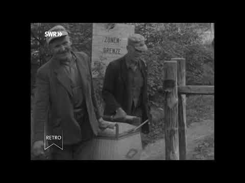 SWR Retro - Der Südwesten damals: Mitten durch Deutschland -  Zonengrenze 21.09.1957
