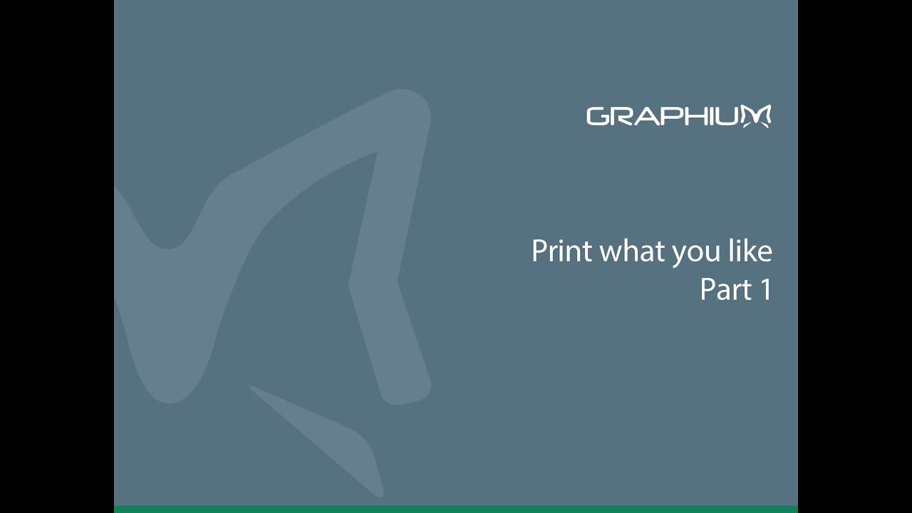 Print what you like: Part 1