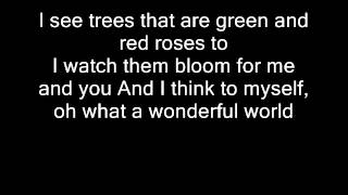 Eva Cassidy - what a wonderful world karaoke