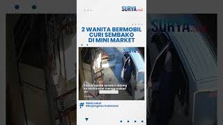 AKSI Emak-emak Curi Sembako di Mini Market Terekam CCTV Viral, Pakai Gamis saat Beraksi