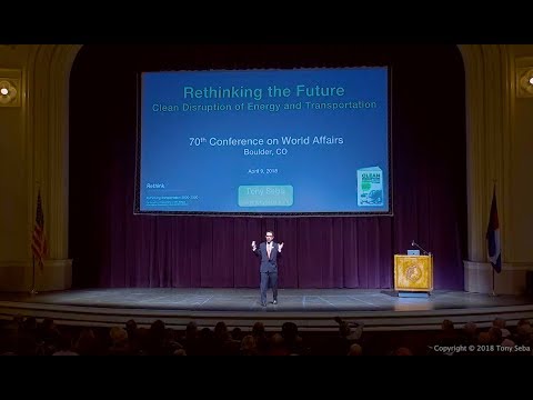 Clean Disruption of Energy and Transportation - CWA -  Boulder, April 9, 2018