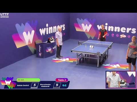 Winners League  28.07.21  Batiuk Dmitrii - Storozhenko Aleksandr   20:00