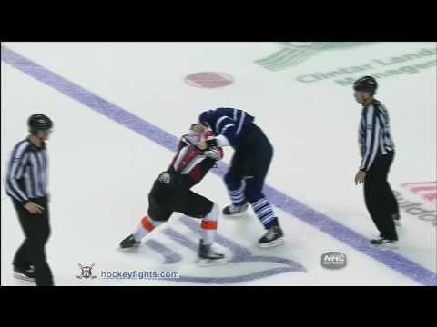 Zac Rinaldo vs Luke Schenn