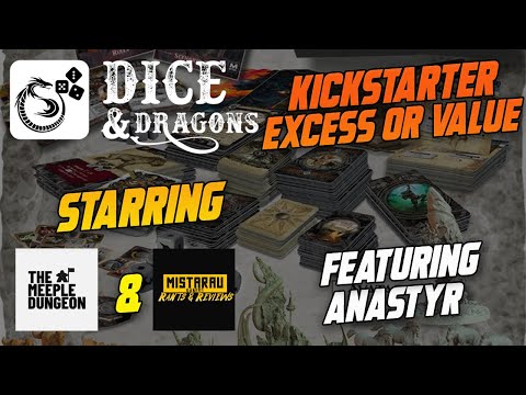 Dice and Dragons - Kickstarter Excess or Value Anastyr