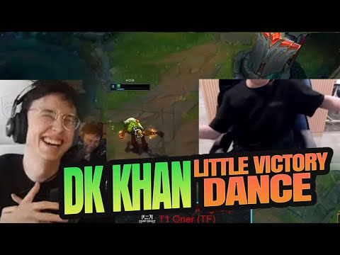 Caedrel Reacting to DK Khan's Victory Dance with Ivern