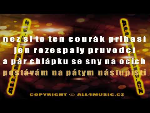 KJ1893 TUČNÝ MICHAL-Koukám jak celá země vstává HACKY (Karaoke verze)