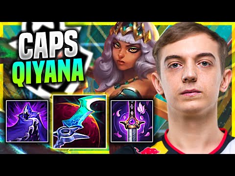 WHEN CAPS PICKS QIYANA! - G2 Caps Plays Qiyana MID vs Akali! | Challenger TV