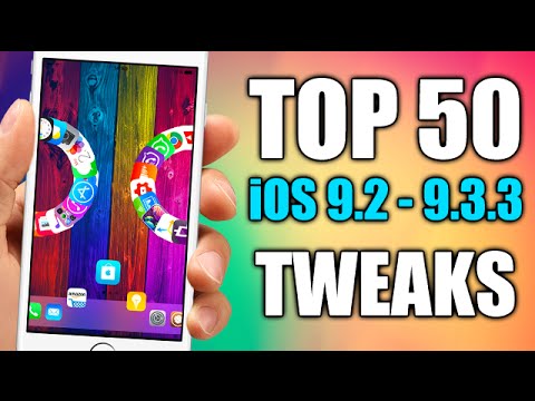 TOP 50 Cydia Tweaks Compatible With iOS 9.2 - 9.3.3 JAILBREAK
