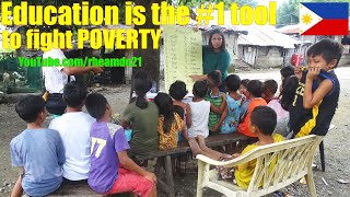 Educating these Filipino Children so They can Get Out of POVERTY. Life in the Philippines. Pilipinas