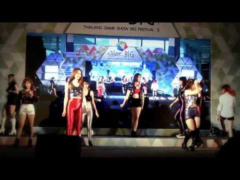 "Uranus (มฤตยู)" cover "Diva+Flashback" (After School) @ "Thailand Game Show BIG Festival 2013"