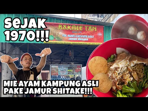 MIE AYAM KAMPUNG TAN JAMUR SHITAKE Since 1970 | INI MAKANAN ENAK GAK YA? Kuliner Jakarta Pusat