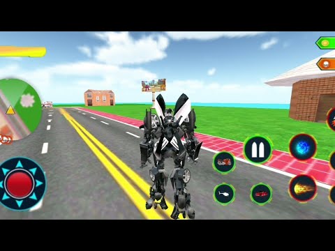 Us Police Robot Car Battle-Android Gameplay