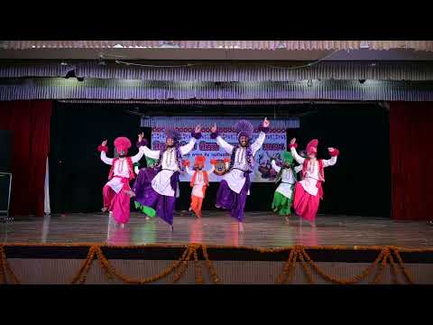 DAV College Jalandhar Bhangra || GNDU Youth Festival 2024 (C-Zone)
