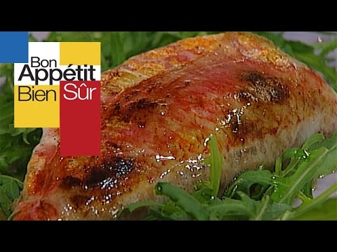 Rougets Farcis et purée d'olives noires