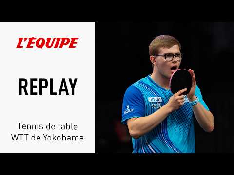 Tennis de table - Le replay du quart de finale entre Alexis Lebrun et Harimoto au WTT de Yokohama