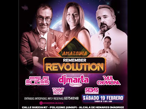 AMAZONIA Live! Remember Revolution (19-02-2022) Dj Marta