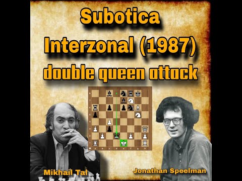 Mikhail Tal vs Jonathan Speelman | Subotica Interzonal (1987) | round 3 | #chessclub0