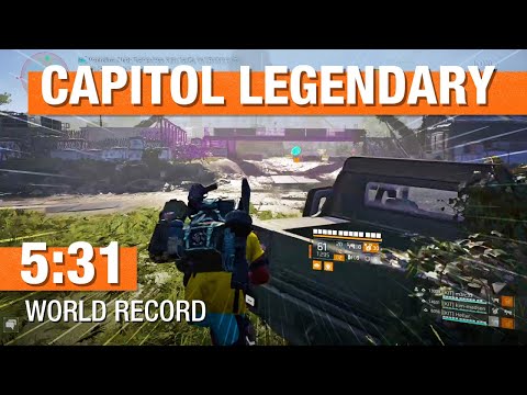 Division 2 Speedrun - Capitol Legendary 5:31 [KIT]