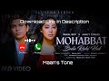 Tumhe Mohabbat Bula Rahi Hai Ringtone Payal Dev Ringtone Ankit Tiwari Ringtone Maans Tone