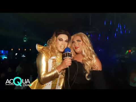 BACKSATGE Y SHOW ACQUA DIVAS SABADO 29 DE ENERO "TEMATICA 2000" - CANAL FARANDULA GAY