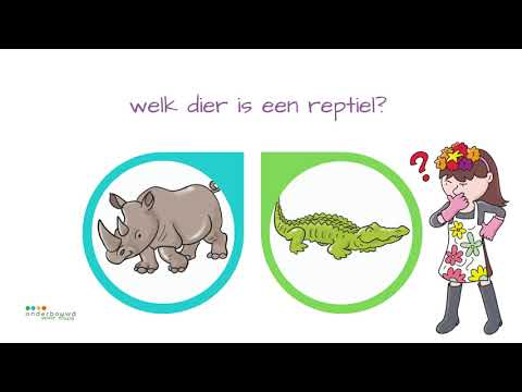 dieren sorteren met tante Truus