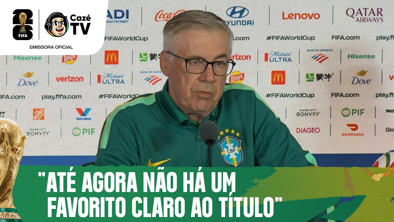 ANCELOTTI FALA SOBRE FAVORITISMO E CONFRONTO COM O JAPÃO | COLETIVA DA SELEÇÃO BRASILEIRA