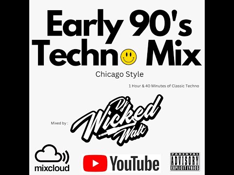 Early 90's Techno Mix (Chicago Style) 1 hour and 40 minutes of Techno Classics.