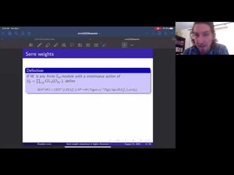Serre weight conjectures in higher dimension