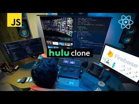 🔴  Let's Build a Hulu Clone with REACT JS for Beginners!