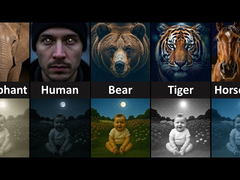 Animals Night Vision Comparison