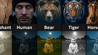 Animals Night Vision Comparison