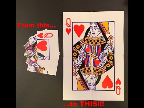 Impossible Jumbo Card Restoration DEMO