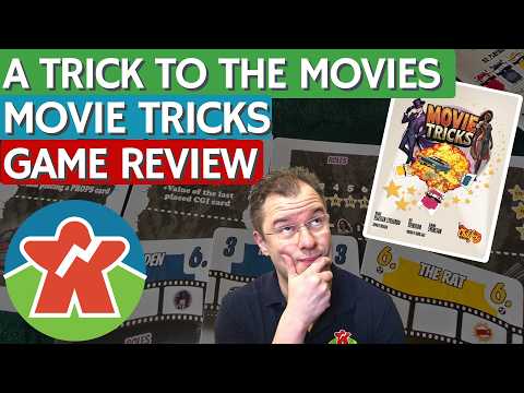 Movie Tricks - Board Game Review - A Trick To The Movies
