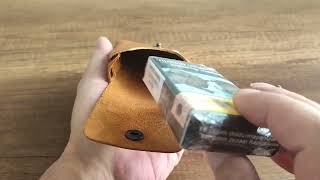 Leather Cigarette Case SumerianLeatherCraft