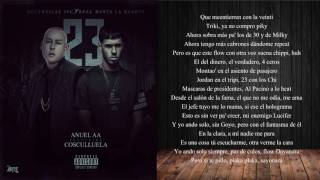 Cosculluela Ft. Anuel AA - 23 letra