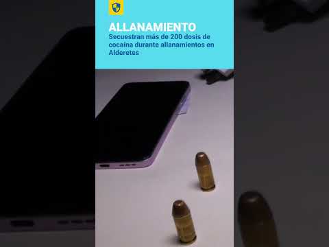 Secuestran más de 200 dosis de cocaína durante allanamientos en Alderetes