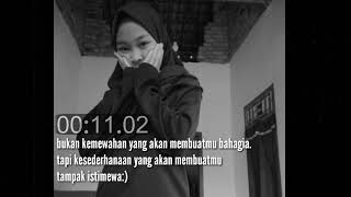 Download lagu Story wa kekinian hingga akhir waktu cover chika lutfi:) mp3
