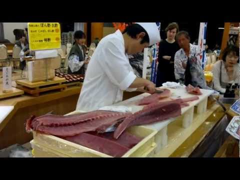那智-浦島-刀工鮪魚秀