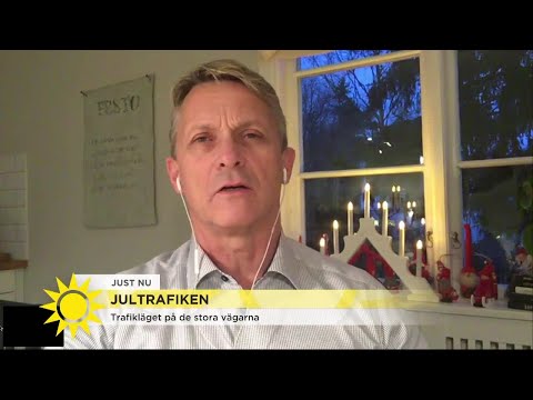 "Hittills har jultrafiken varit lugn" - Nyhetsmorgon (TV4)