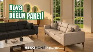 Hekahome Kurtoğlu Mobilya - Nova Düğün Paketi