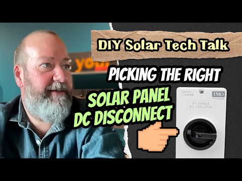 How to Choose the Right DC Disconnect for Your DIY Solar System | Amps & Poles Explained