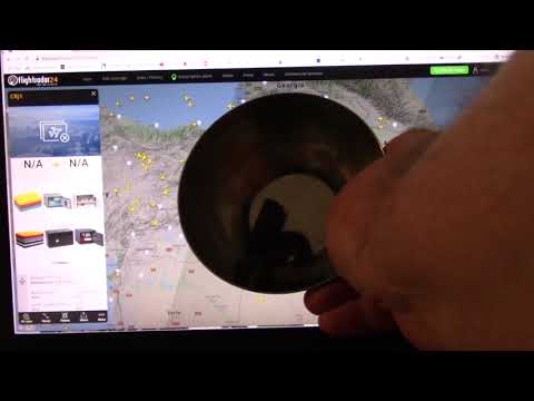 MongoTV_6850 - FlightRadar 24 - Del 34 - Flytrafik Over Afghanistan - Kabul Indtages